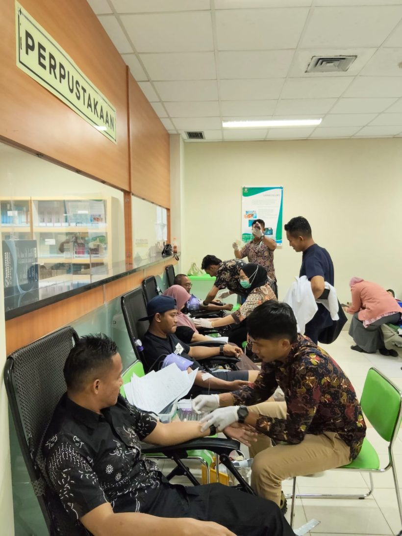 Raja Ahmad Tabib Kumpulkan 52 Kantong Darah melalui Donor Sukarela