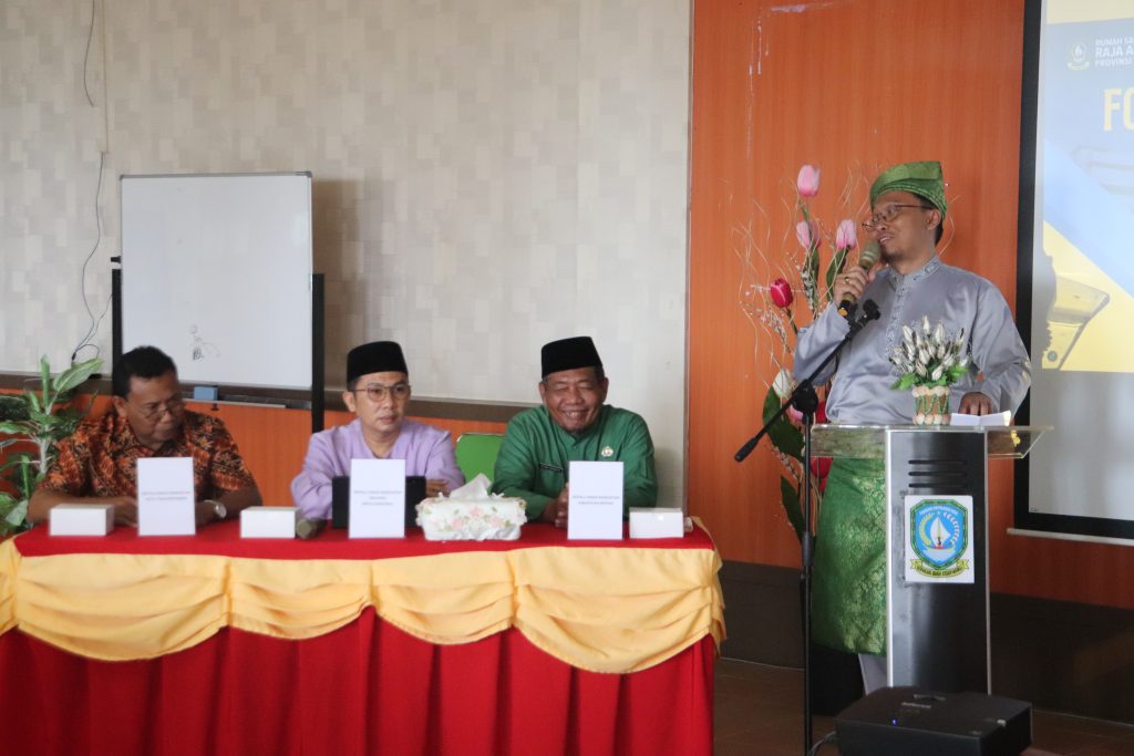 Angkat Isu False Emergency RSUD Raja Ahmad Tabib Gelar Focus Grup Discusion (FGD)