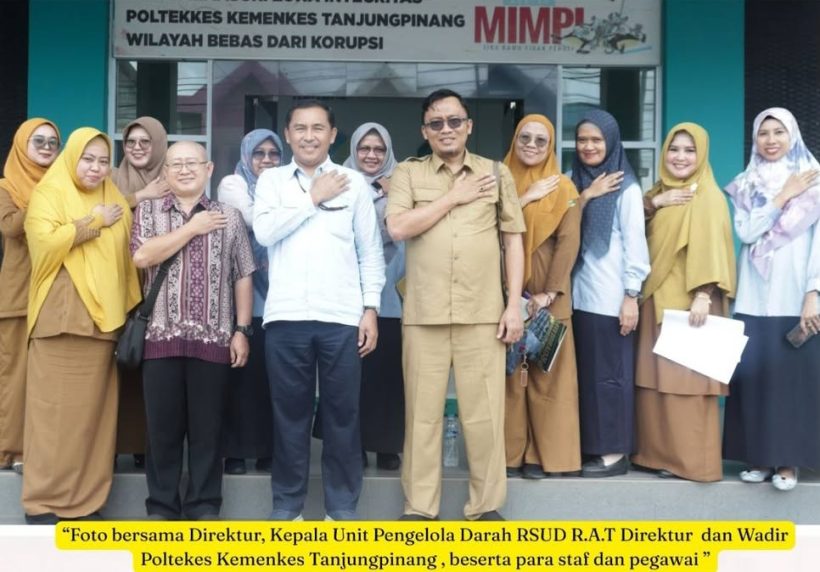 Tindak Lanjut Forum Konsultasi Publik: Dukungan Donor Darah Dari Poltekes Kemenkes Tanjungpinang