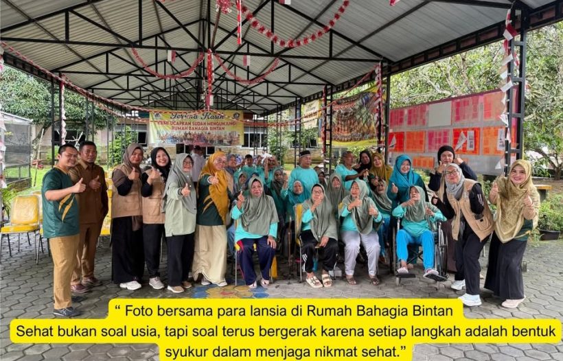 RSUD RAJA AHMAD TABIB GELAR KEGIATAN PENGABDIAN MASYARAKAT BERSAMA LANSIA DI RUMAH BAHAGIA BINTAN RSUD RAJA AHMAD TABIB GELAR KEGIATAN PENGABDIAN MASYARAKAT BERSAMA LANSIA DI RUMAH BAHAGIA BINTAN