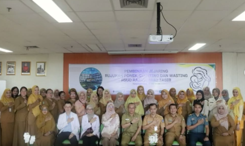 Pembinaan Jejaring Rujukan, Stunting dan Wasting RSUD Raja Ahmad tabib