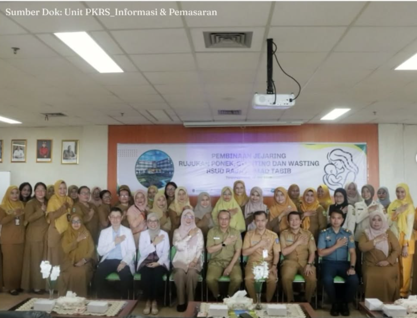 Pembinaan Jejaring Rujukan, Stunting dan Wasting RSUD Raja Ahmad tabib